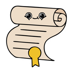 cute cartoon contract