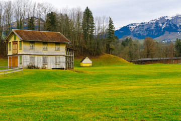 Swiss countryside, in Appenzell