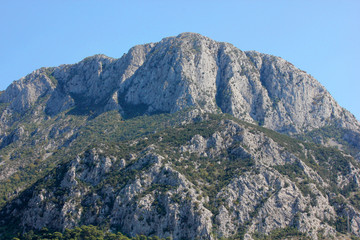 panoramic view of the mountains