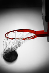 Basketball Hoop with Ball Net Scoring Points Sports