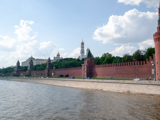 Fototapeta premium Cruising in Moscow