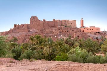 Fototapeta na wymiar Marocco, Valle del fiume Draa
