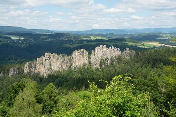 Fototapeta na wymiar Suche skaly, Bohemia paradise, Czech republic