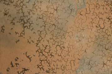 Texture of moldy and old glass