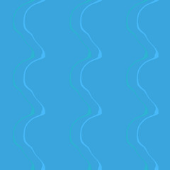 Seamless pattern background with multi-colored wavy lines.