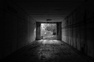 abandoned corridor