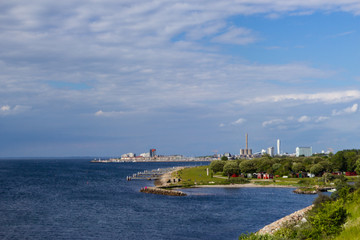 Sea view near Malmo, Sweden