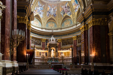 St. Stephen's Basilica in Budapest, Hungary