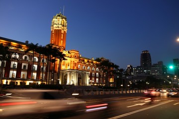 Fototapeta na wymiar Taipei President's Office