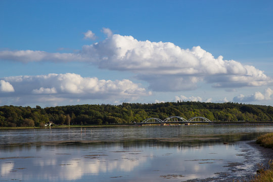 View of fjord near Holbaek, Denmark
