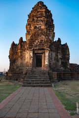 Famous place in Thailand (Phra Prang Sam Yod)