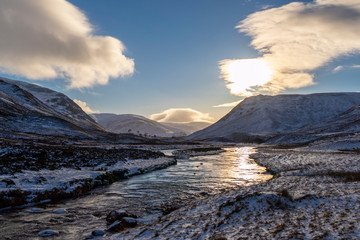 Winter's Afternoon in the Highlands