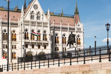 Hungarian Parliament Building in Hungary and Budapest