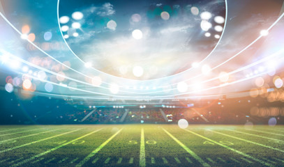american football stadium 3D. © Kalawin
