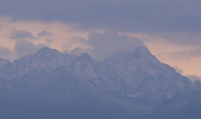 Fototapeta na wymiar View of mountains