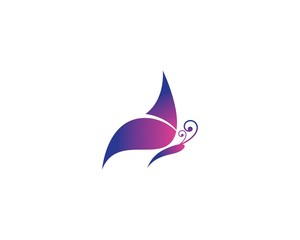 Butterfly logo template