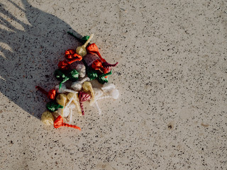 colored pyrotechnics, children's for children