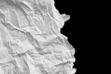 pieces of torn paper texture background, copy space.