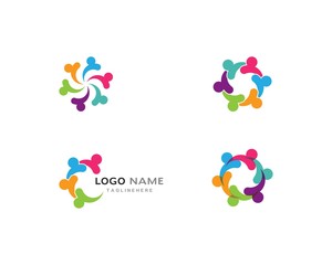community care Logo template