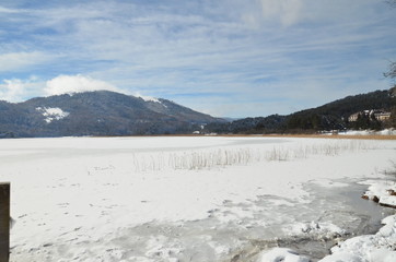 frozen lake