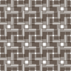 Vector seamless pattern. Modern stylish texture. Repeating geometric pattern tiles with staggered squares.