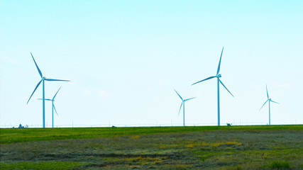 wind turbines
