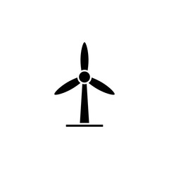 Electricity, energy, windmill icon. Element of ecology isolated icon. Premium quality graphic design icon. Signs and symbols collection icon for websites, web design