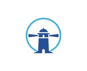 Fototapeta na wymiar Lighthouse logo