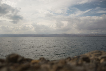Israel from Jordan at the Dead Sea