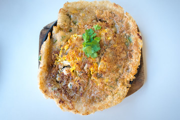 Oyster omelette thaifood