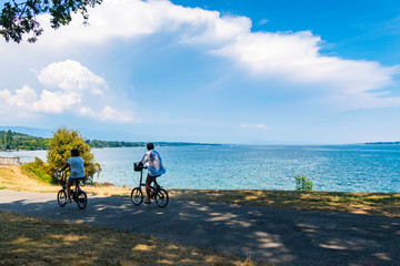 スイス　レマン湖