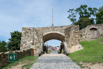 Szigliget castle in Hungary