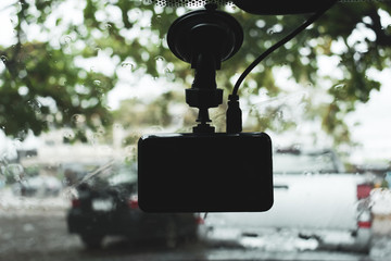 video camera recorder in car