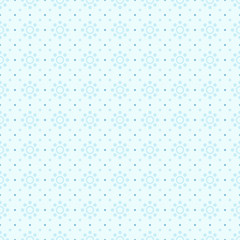 Seamless Polka Dot Pattern, Vector Graphics