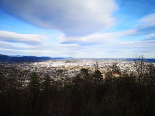 Fototapeta na wymiar Graz Panorama