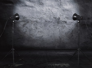 studio in old room