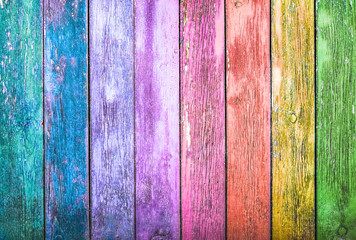 Сolorful wooden background