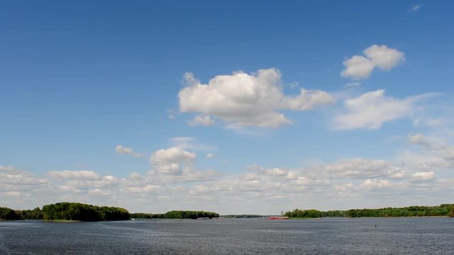 Mississippi river scene