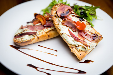 Bread With Spread Appetizer