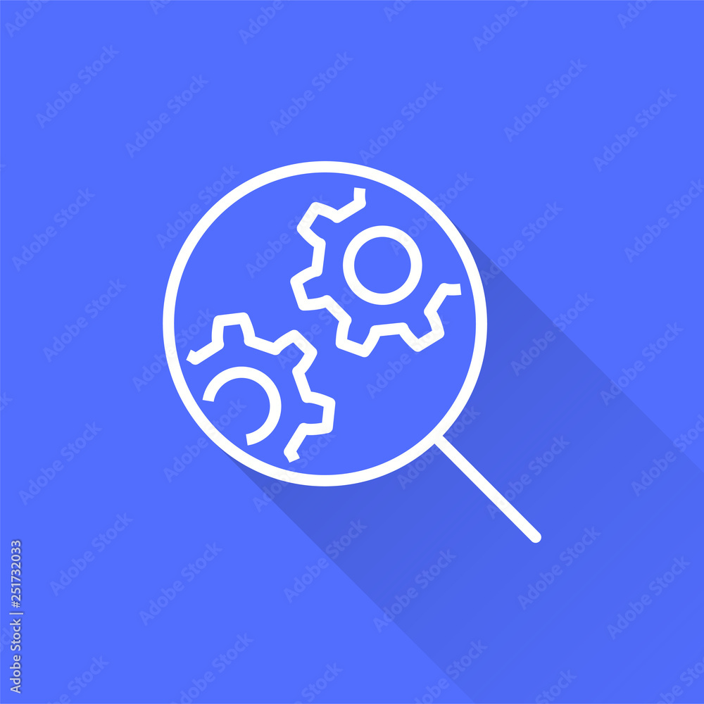 Aufkleber data analysis - vector icon for graphic and web design.