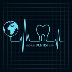 World Dentist Day design, 6 March