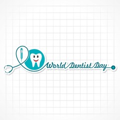 World Dentist Day design, 6 March