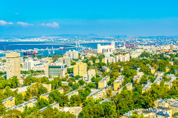 Aerial view of Haifa, Israel