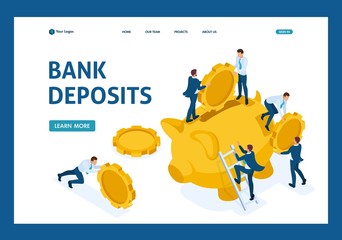 Isometric Concept of Investing in a Bank Deposit