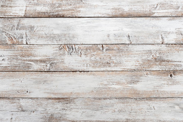 old light white wooden background, rustic style