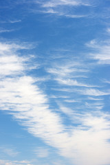 Sky background view