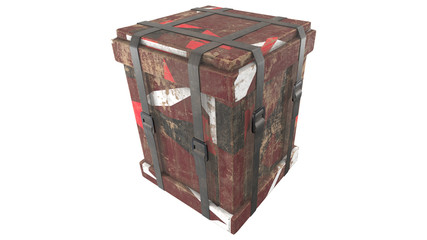 Loot Crate 3D Rendering