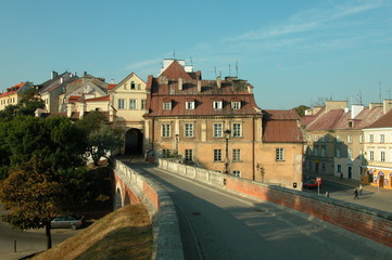 Naklejka na ściany i meble Lublin