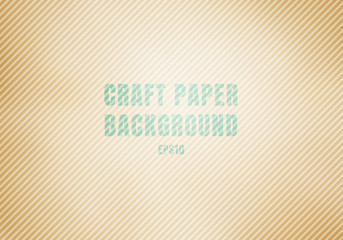 Craft paper brown corrugated cardboard stained texture background. Template Realistic Kraft recycled.