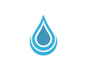 Set of abstract water drops symbols,logo template